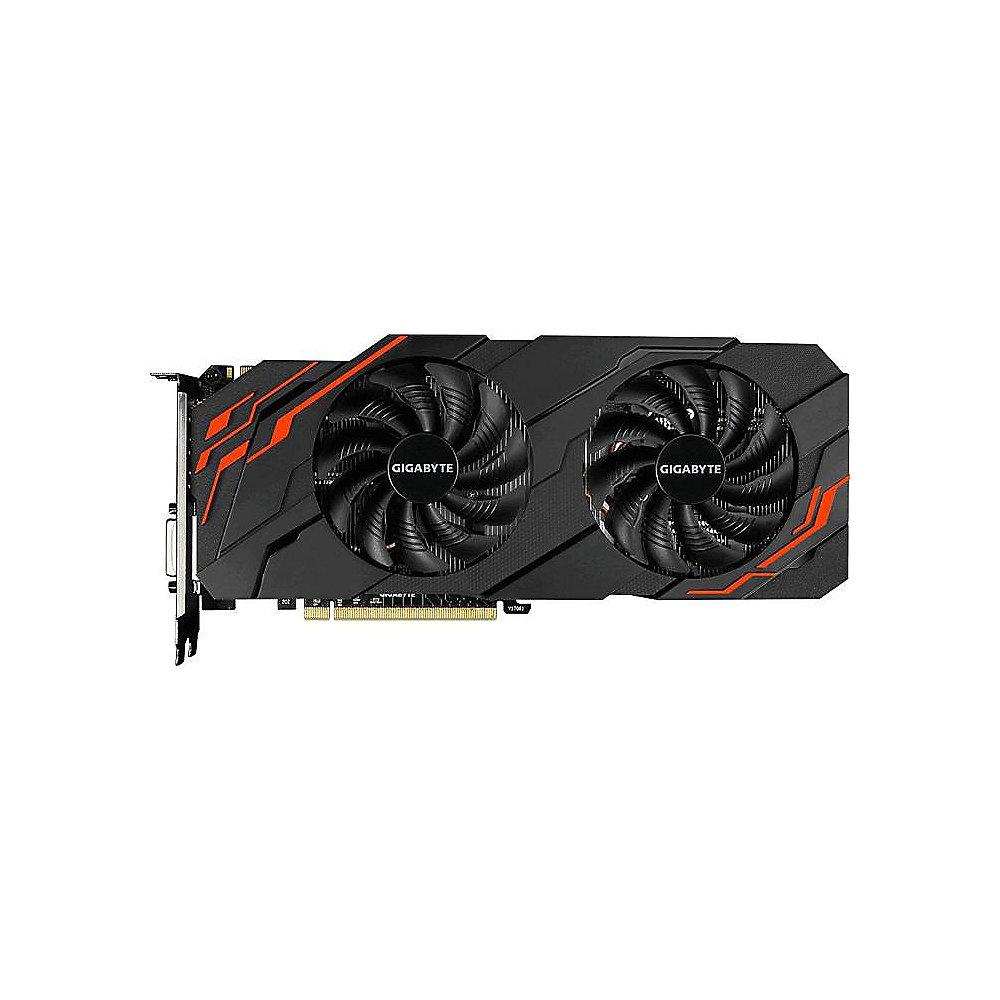 Gigabyte GeForce GTX 1070Ti Windforce OC 8GB GDDR5 Grafikkarte DVI/HDMI/3xDP, Gigabyte, GeForce, GTX, 1070Ti, Windforce, OC, 8GB, GDDR5, Grafikkarte, DVI/HDMI/3xDP