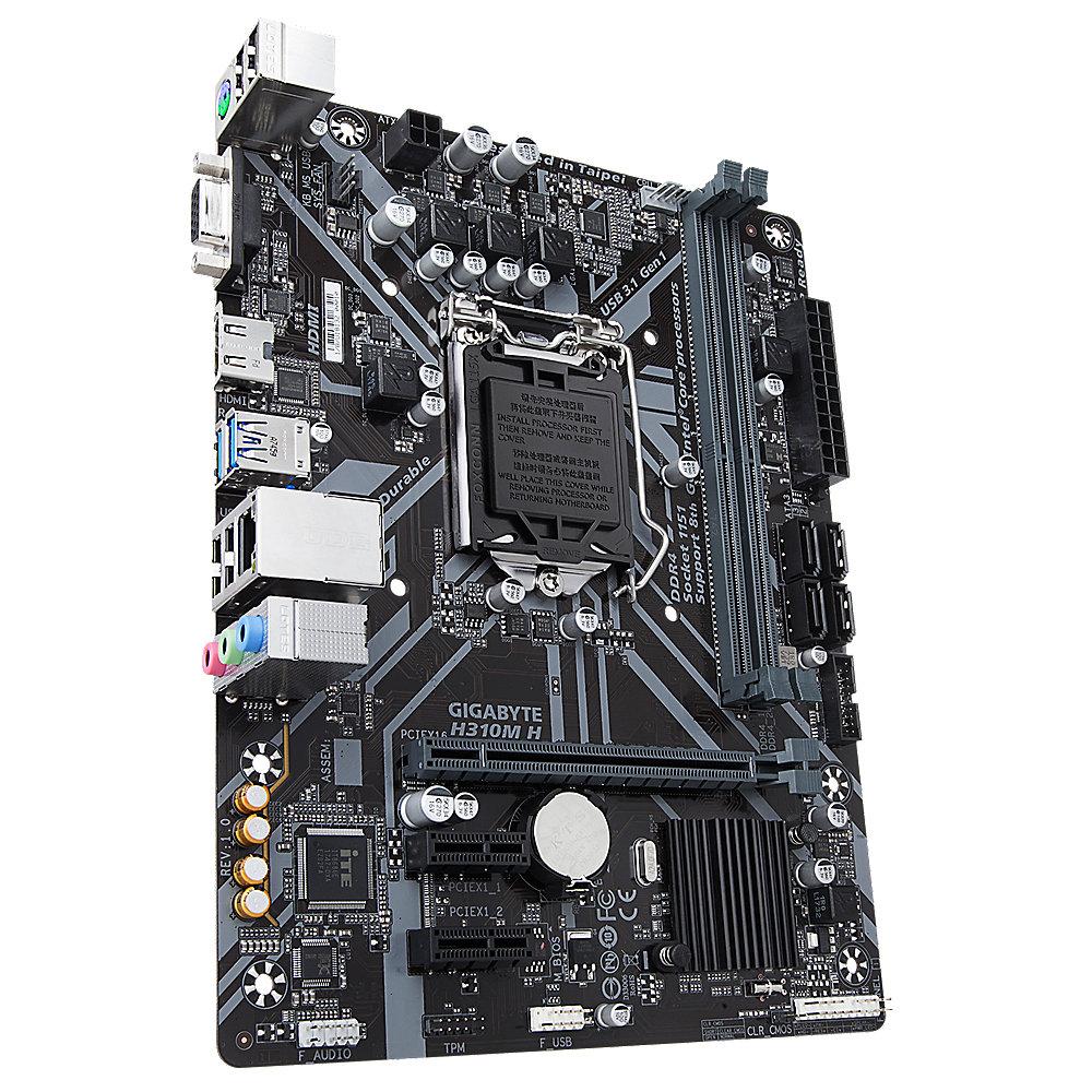 Gigabyte H310M H mATX Mainboard 1151v2 (Coffee Lake), VGA, HDMI