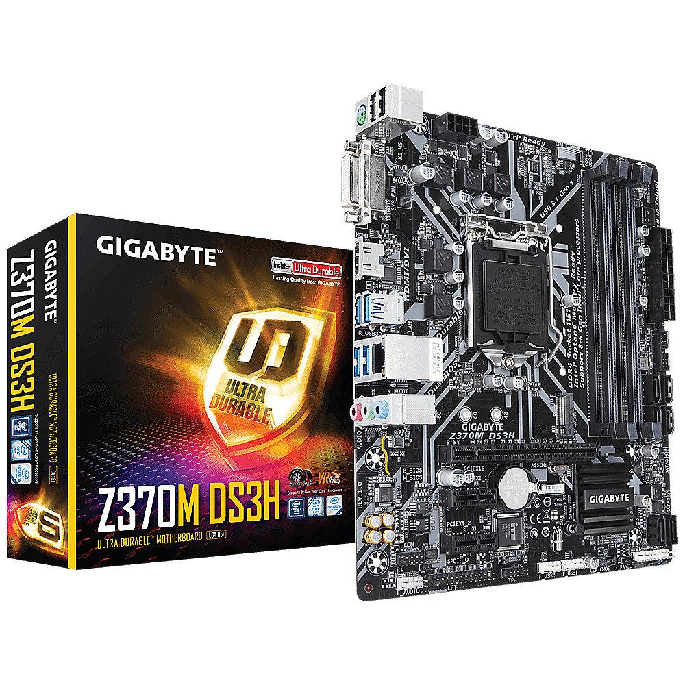 Gigabyte Z370M-DS3H mATX Mainboard 1151 (Coffee Lake)