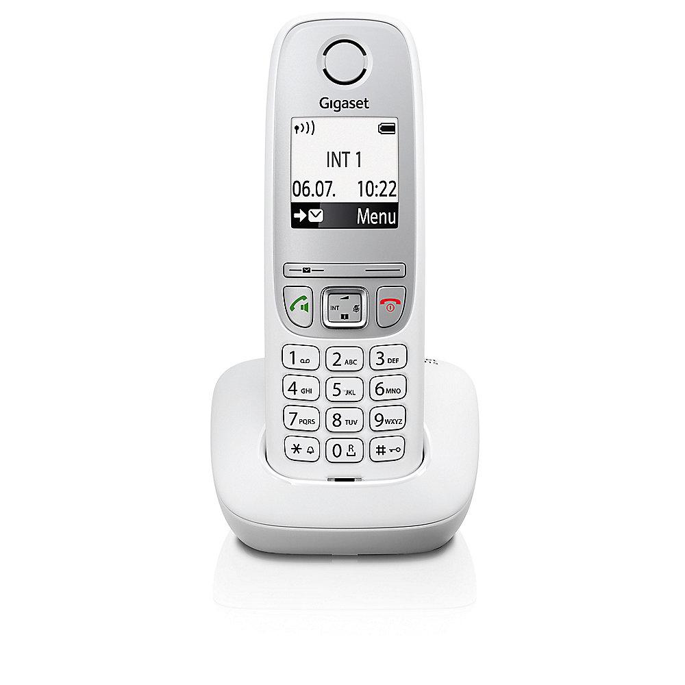 Gigaset A415 schnurloses Festnetztelefon (analog), weiß