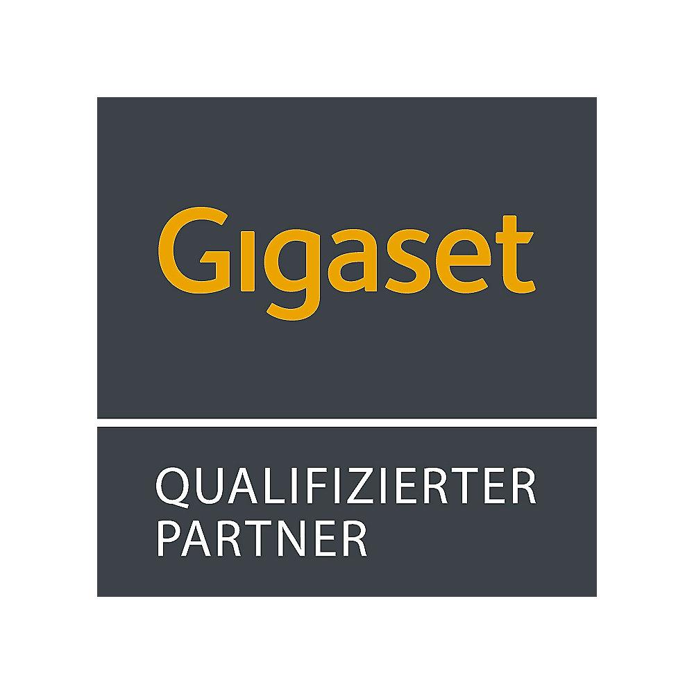 Gigaset A415A Duo schnurloses Festnetztelefon (analog) mit AB, schwarz