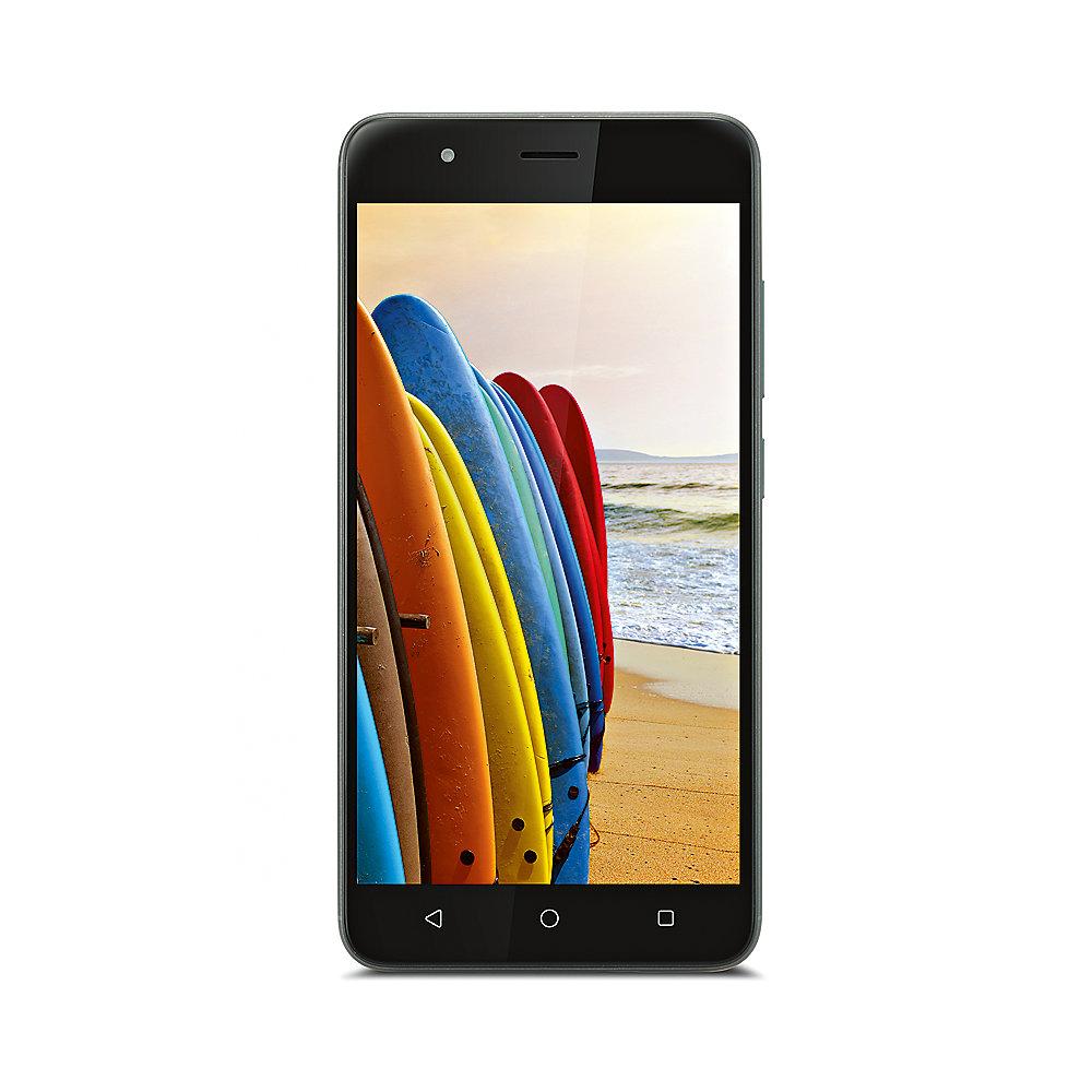 Gigaset GS270 Dual-SIM grau 16 GB Android 7.0 Smartphone