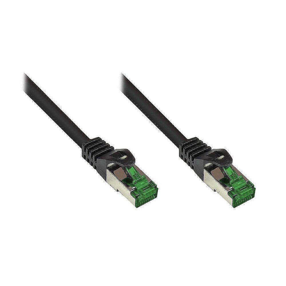 Good Connections 60m RNS Patchkabel Outdoor IP66 CAT6A S/FTP PiMF schwarz