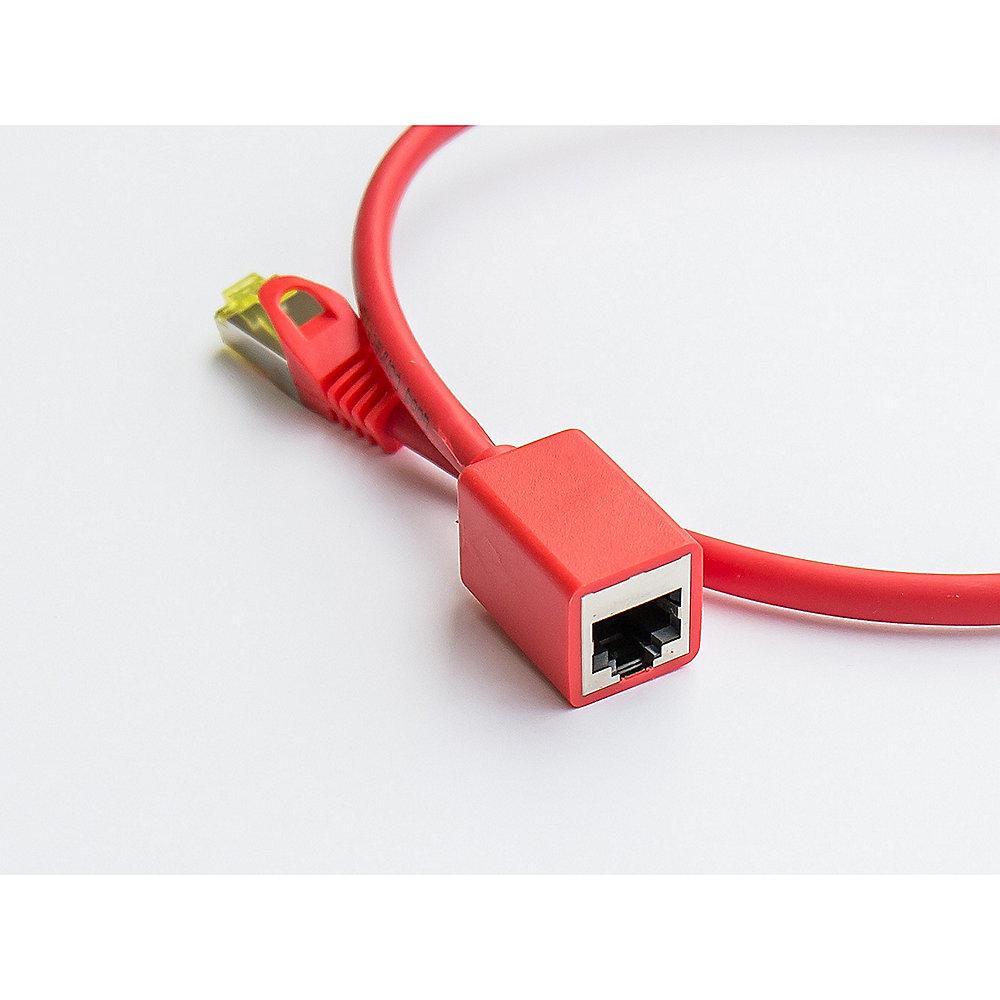 Good Connections RNS Patchkabelverlängerung CAT6 S/FTP PiMF rot 0,5m