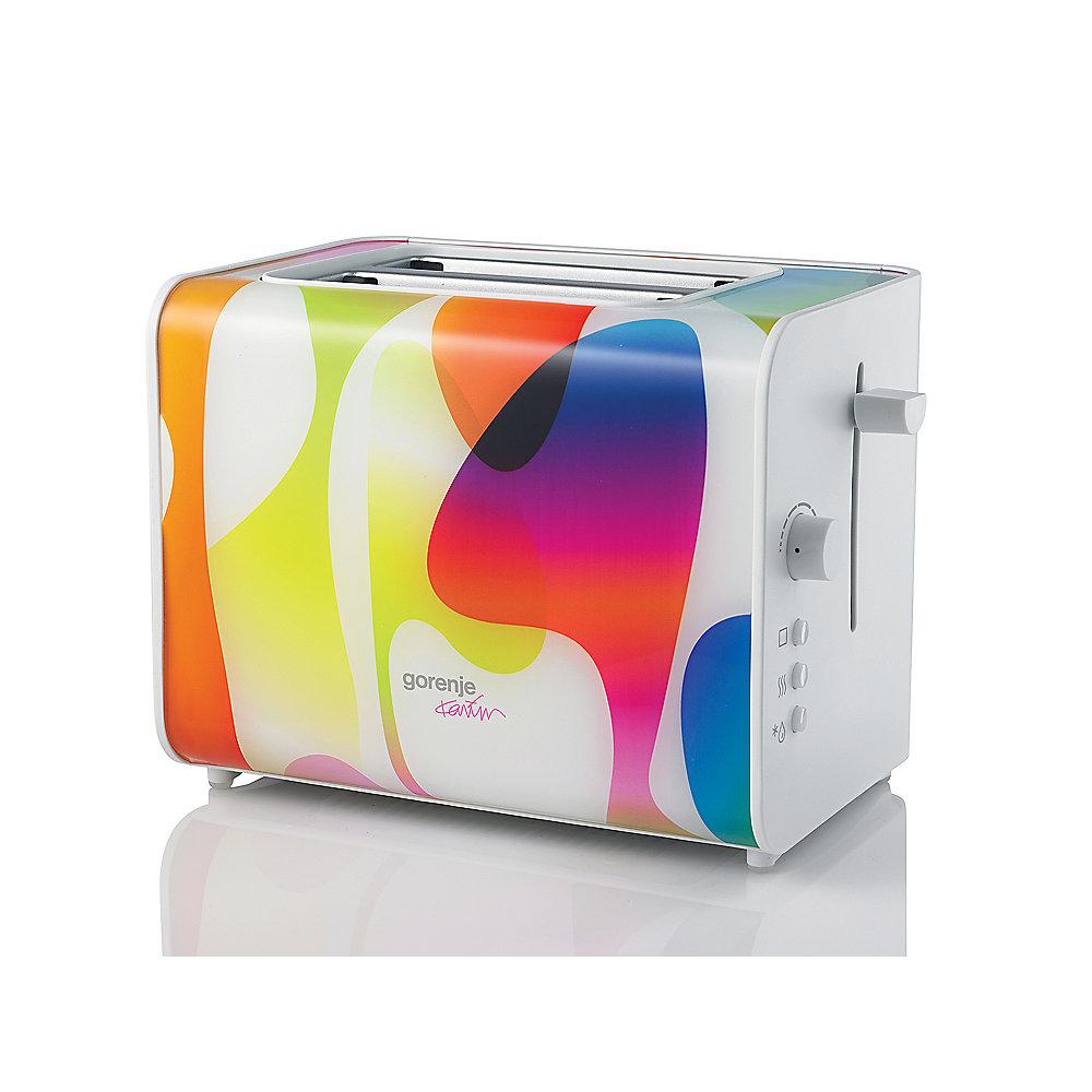 Gorenje T900 KARIM Rashid Collection Toaster multicolour, Gorenje, T900, KARIM, Rashid, Collection, Toaster, multicolour