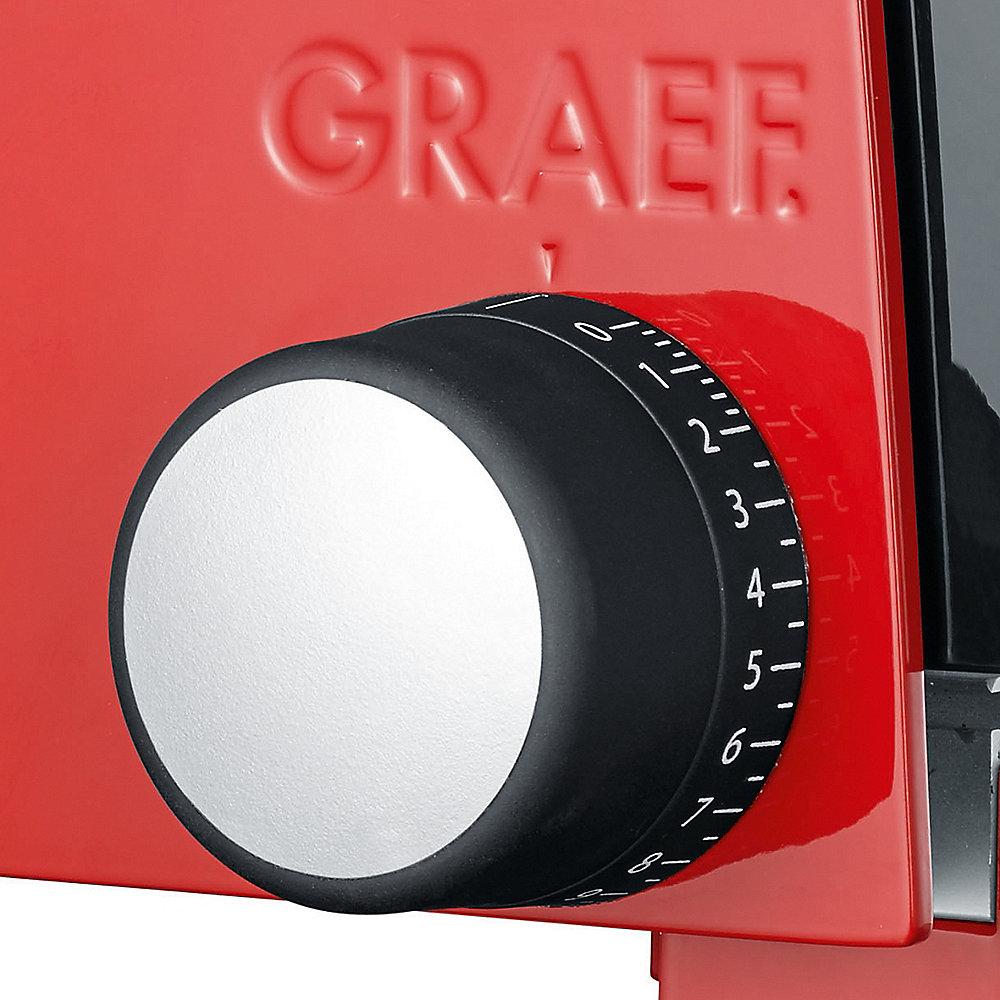 Graef Sliced Kitchen SKS 10003 Allesschneider rot