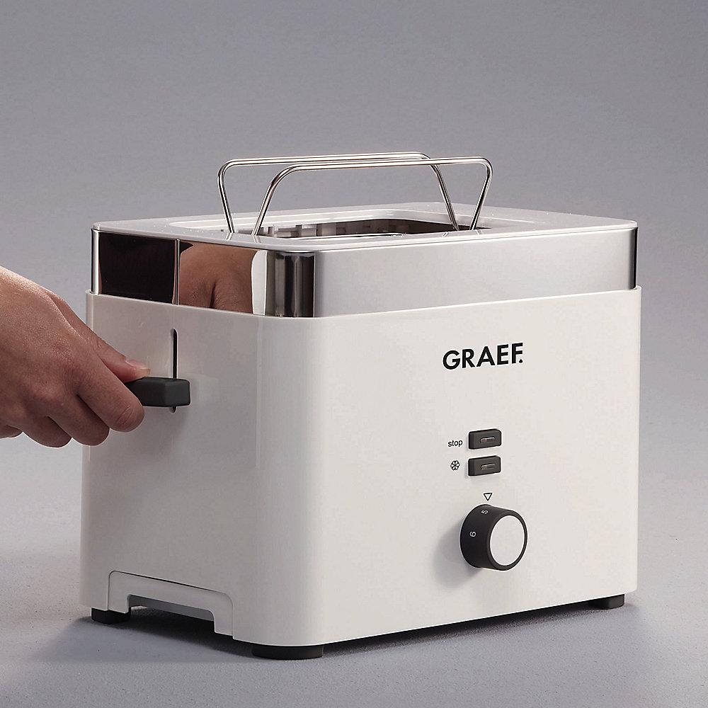 Graef TO 61 Toaster Weiß, Graef, TO, 61, Toaster, Weiß