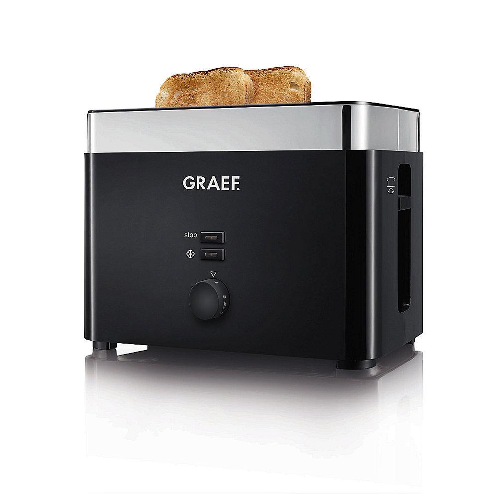 Graef TO 62 Toaster Schwarz, Graef, TO, 62, Toaster, Schwarz