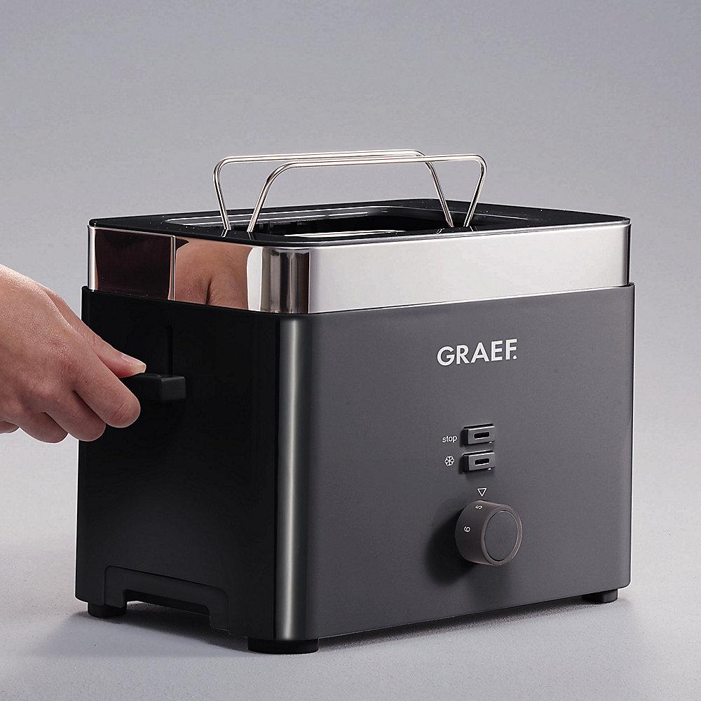 Graef TO 62 Toaster Schwarz, Graef, TO, 62, Toaster, Schwarz