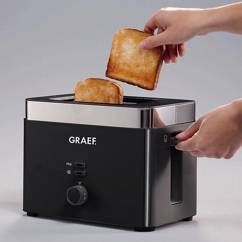 Graef TO 62 Toaster Schwarz, Graef, TO, 62, Toaster, Schwarz
