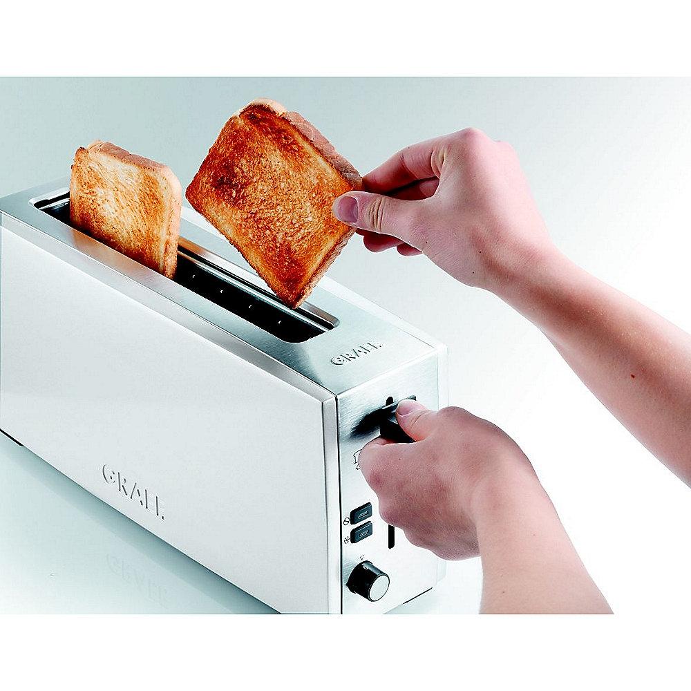 Graef TO 91 2-Scheiben Toaster weiß, Graef, TO, 91, 2-Scheiben, Toaster, weiß