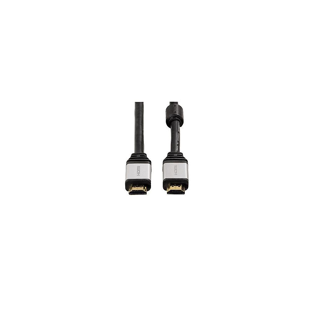 Hama HDMI Kabel 1,8m Typ-A High Speed Ethernet 24K gold 4K UHD St./St. schwarz, Hama, HDMI, Kabel, 1,8m, Typ-A, High, Speed, Ethernet, 24K, gold, 4K, UHD, St./St., schwarz