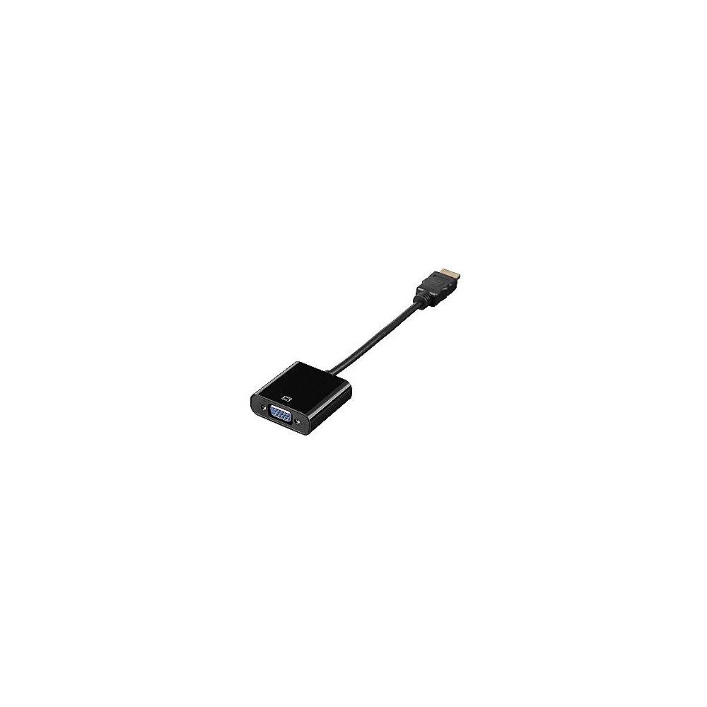 Hama HDMI Konverter Typ-A zu VGA mit Audio FHD St./Bu. schwarz