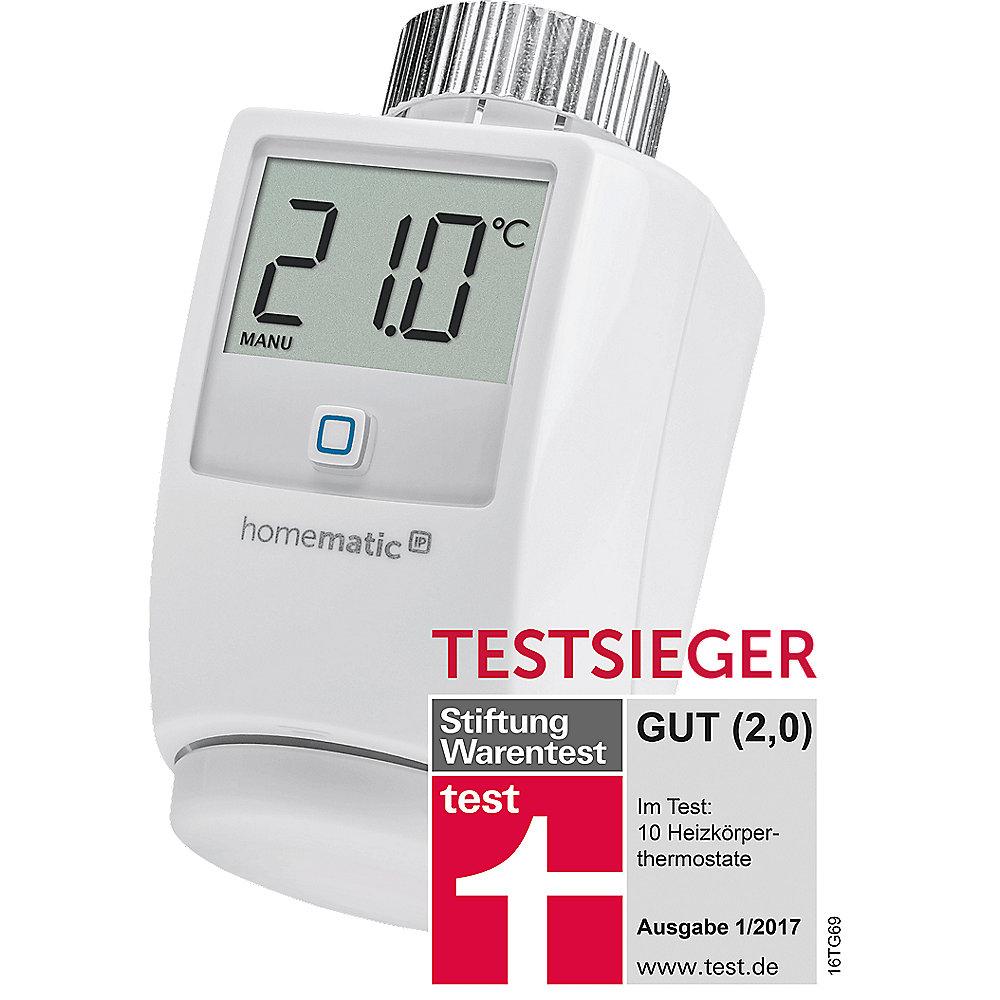 Homematic IP 4er Set Heizkörperthermostat HMIP-eTRV