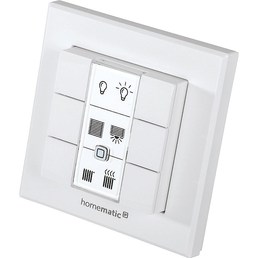 Homematic IP Wandtaster 6-fach HmIP-WRC6, Homematic, IP, Wandtaster, 6-fach, HmIP-WRC6