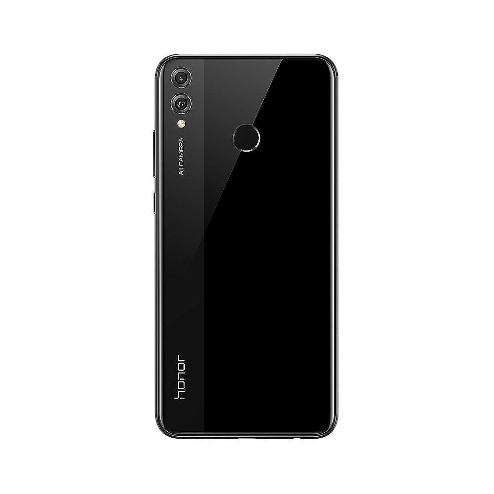 Honor 8X black Android 8.1 Smartphone mit Dual-Kamera