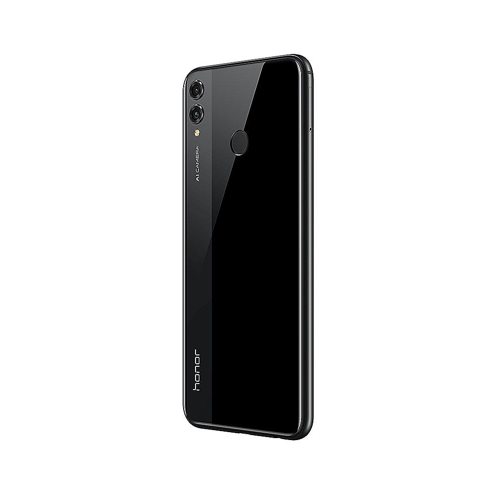 Honor 8X black Android 8.1 Smartphone mit Dual-Kamera