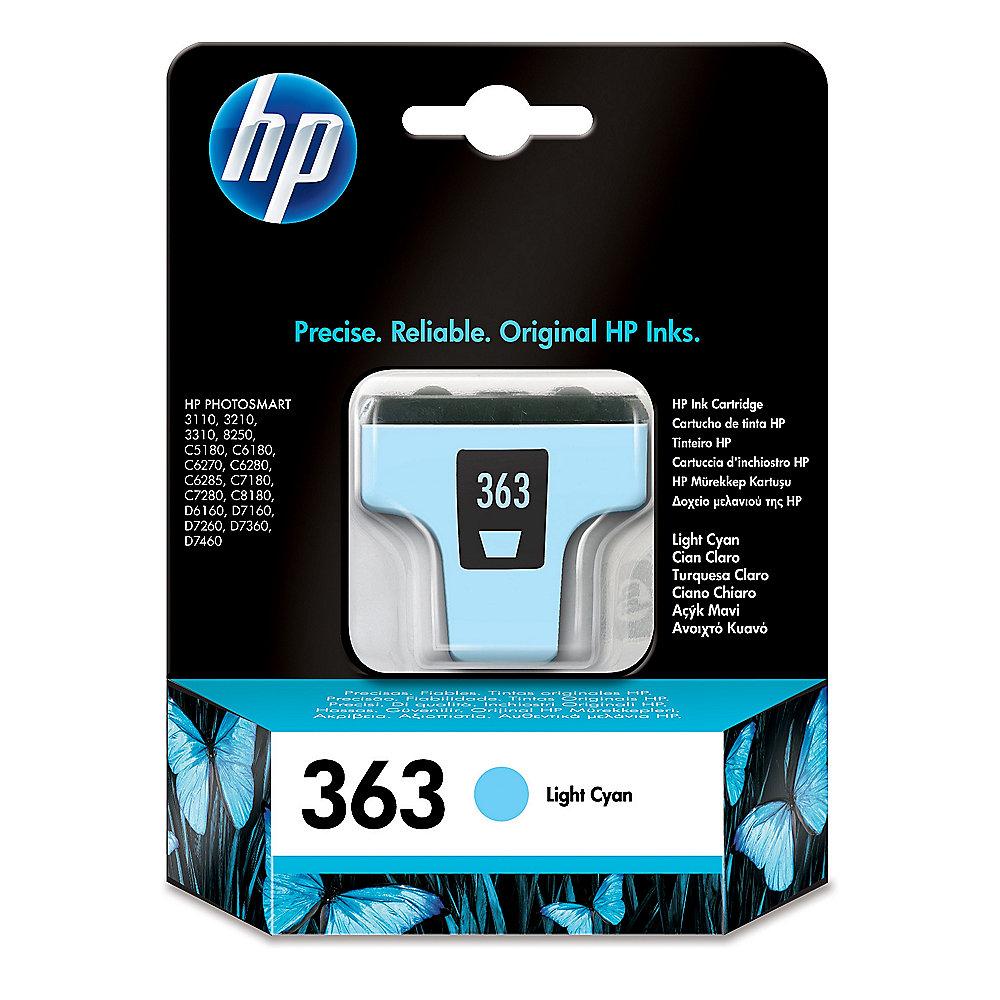 HP C8774EE Original Druckerpatrone 363 hell cyan