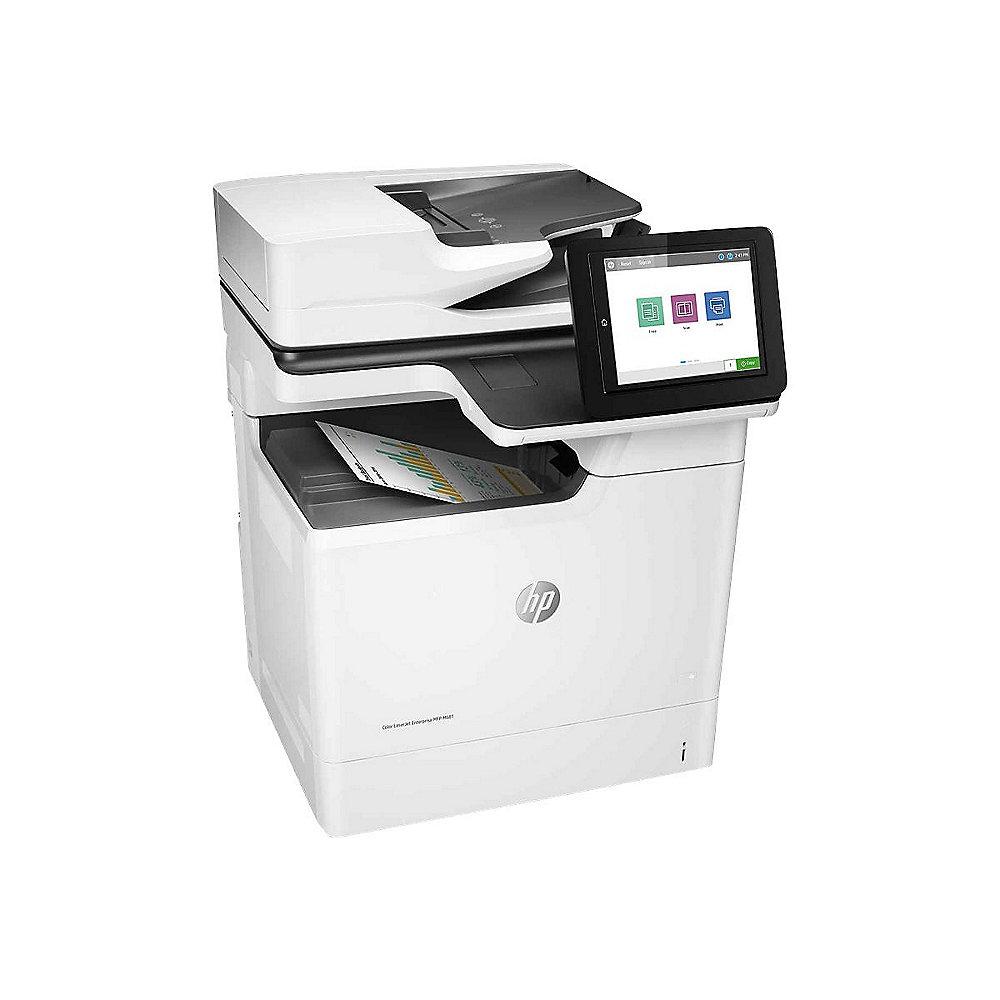HP Color LaserJet Enterprise M681dh MFP Farblaserdrucker Scanner Kopierer LAN