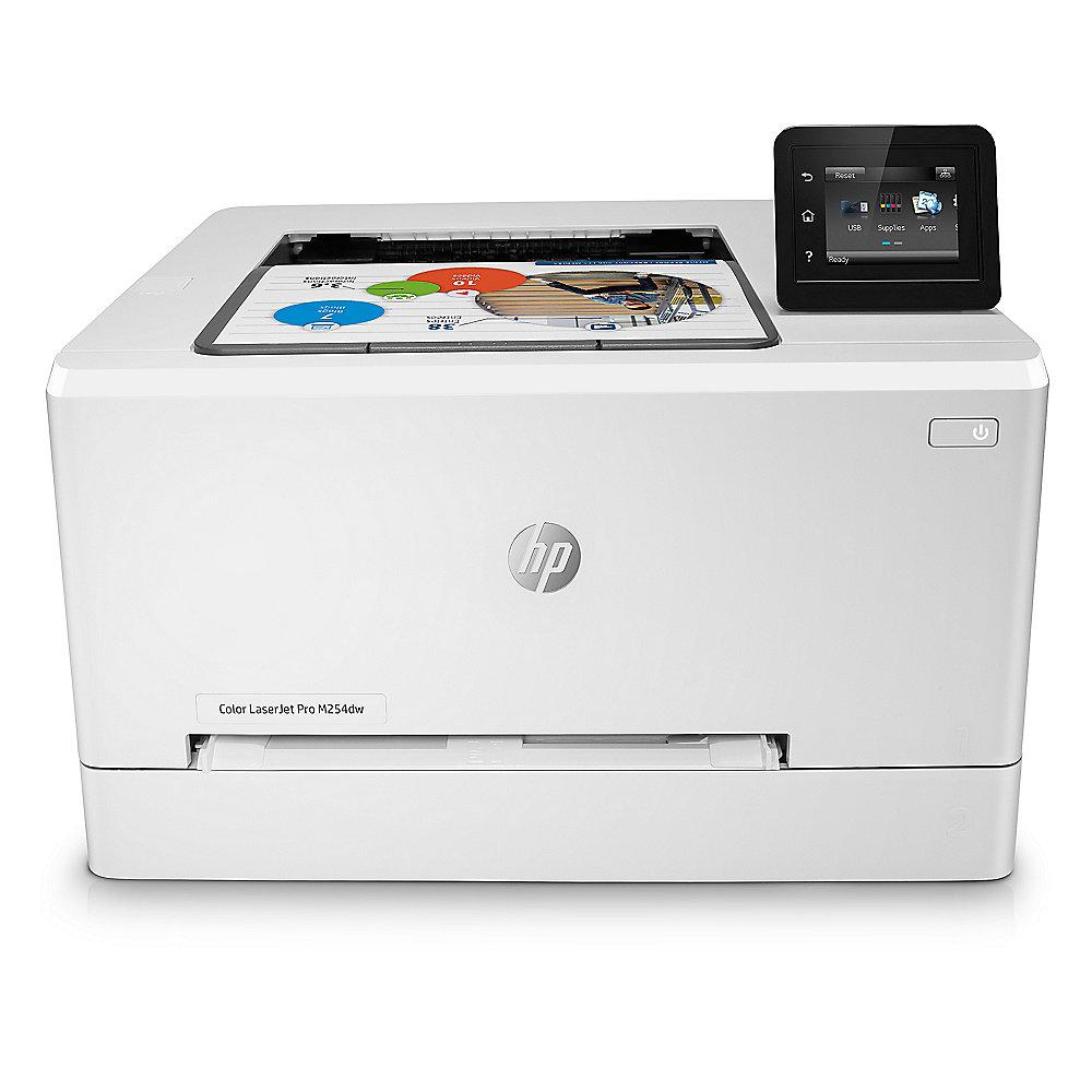 HP Color LaserJet Pro M254dw Farblaserdrucker LAN WLAN, HP, Color, LaserJet, Pro, M254dw, Farblaserdrucker, LAN, WLAN