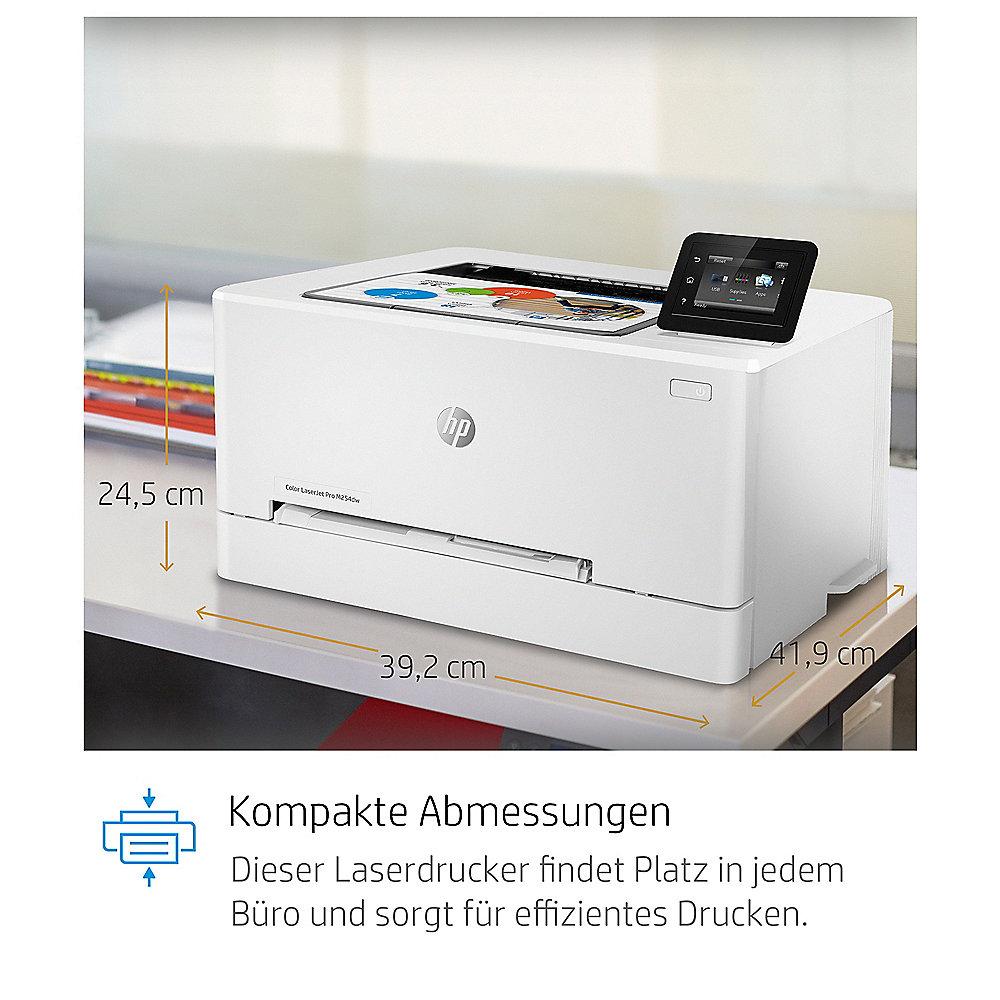 HP Color LaserJet Pro M254dw Farblaserdrucker LAN WLAN