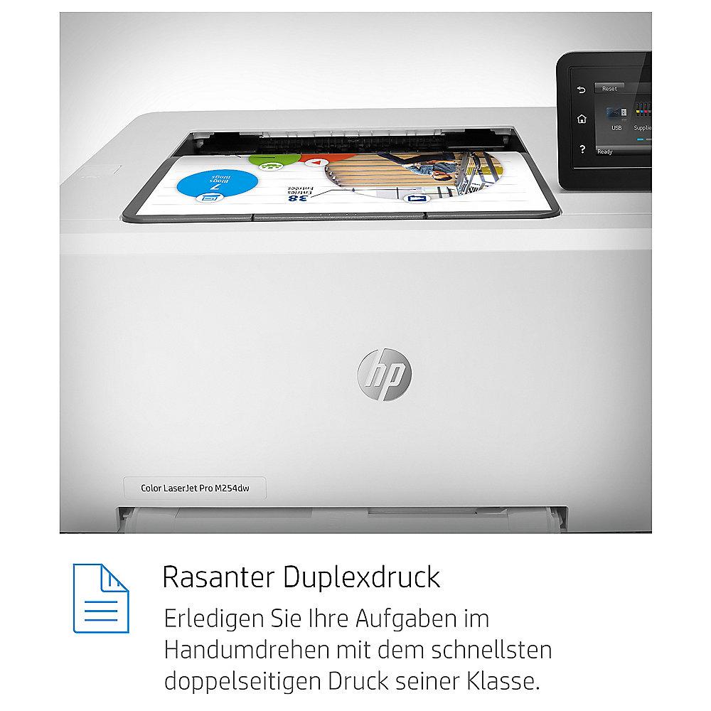 HP Color LaserJet Pro M254dw Farblaserdrucker LAN WLAN, HP, Color, LaserJet, Pro, M254dw, Farblaserdrucker, LAN, WLAN