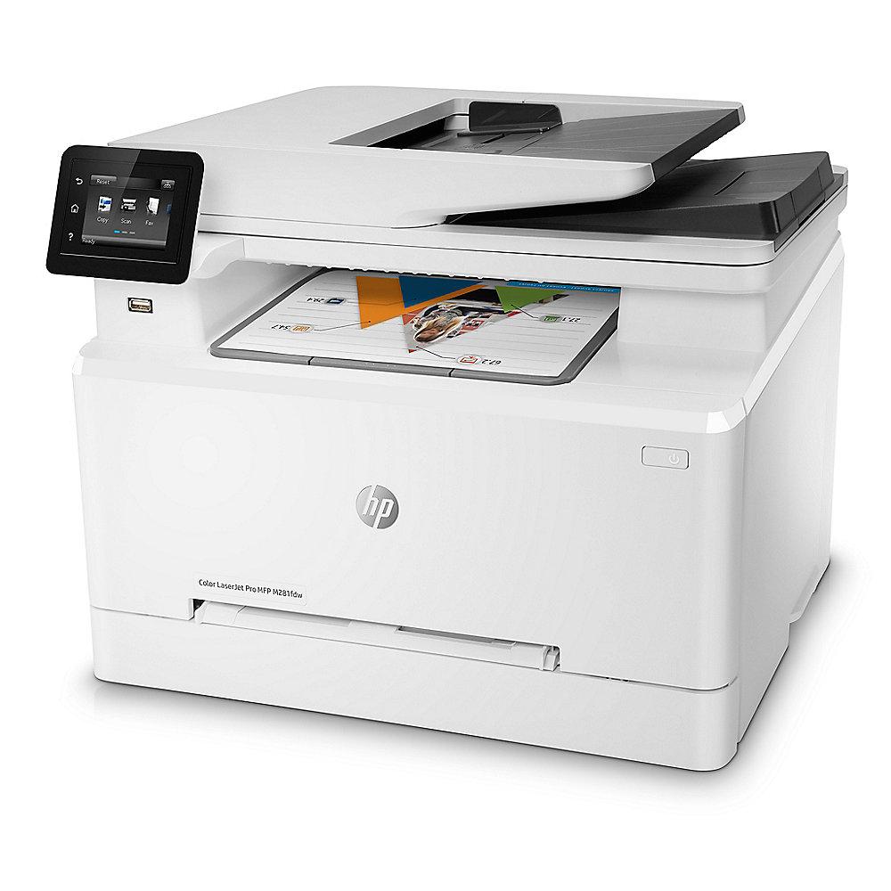 HP Color LaserJet Pro MFP M281fdw Farblaserdrucker Scanner Kopierer Fax LAN WLAN, HP, Color, LaserJet, Pro, MFP, M281fdw, Farblaserdrucker, Scanner, Kopierer, Fax, LAN, WLAN