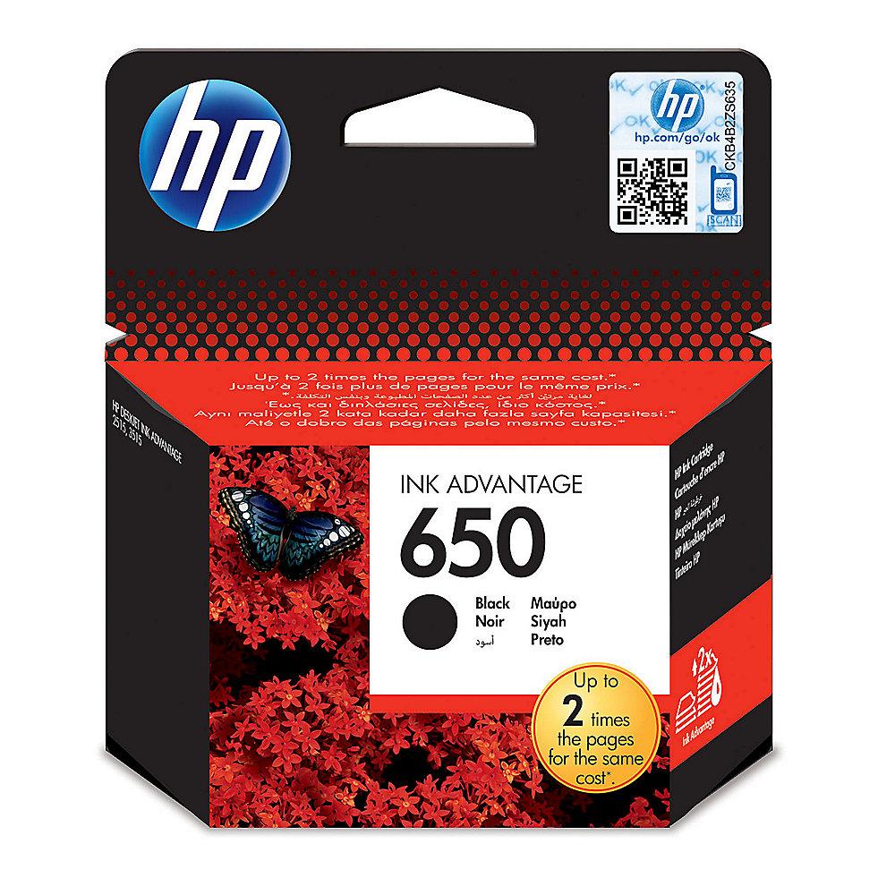 HP CZ101AE Original Druckerpatrone 650 Schwarz