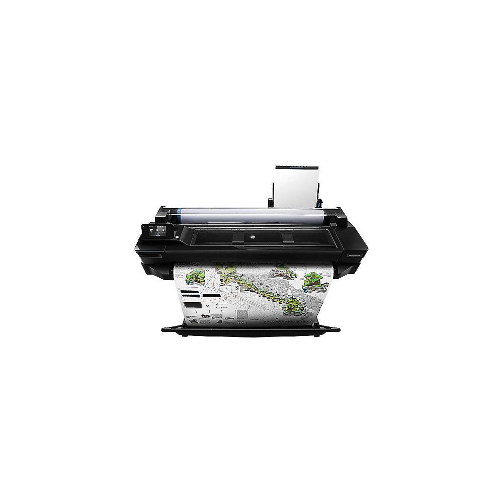 HP DesignJet T520 914 mm A0 Tintenstrahl-Großformatdrucker USB LAN WIFI Plotter