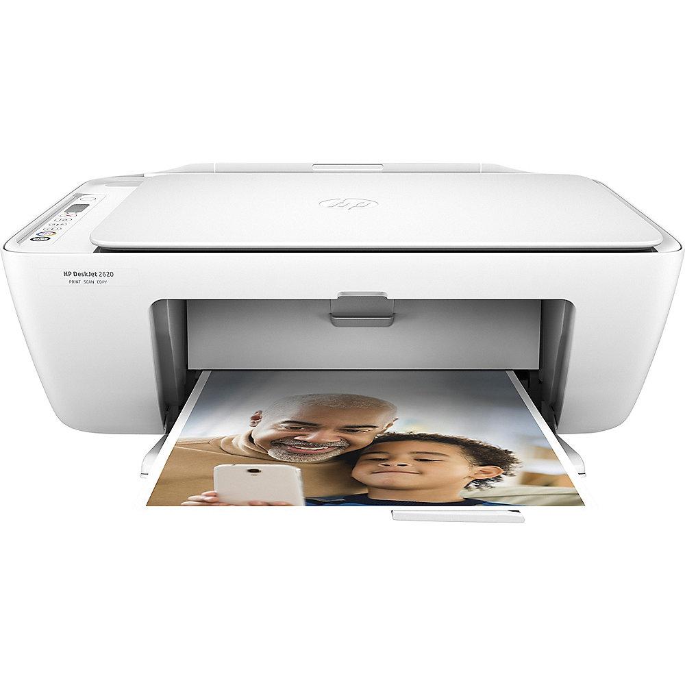 HP DeskJet 2620 Tintenstrahl-Multifunktionsdrucker Scanner Kopierer WLAN, HP, DeskJet, 2620, Tintenstrahl-Multifunktionsdrucker, Scanner, Kopierer, WLAN