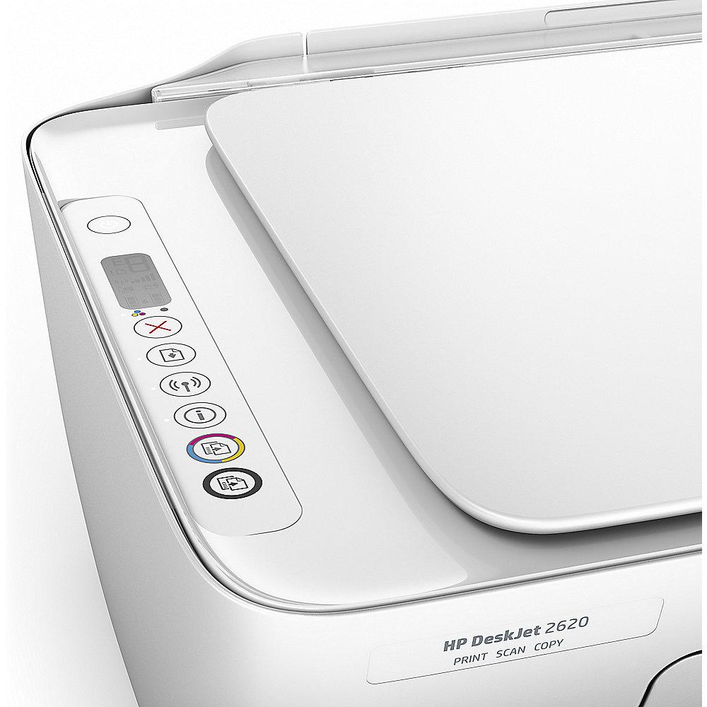 HP DeskJet 2620 Tintenstrahl-Multifunktionsdrucker Scanner Kopierer WLAN