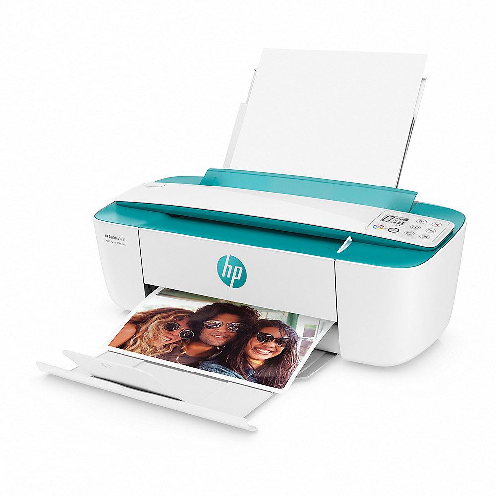 HP DeskJet 3735 grün Tintenstrahl-Multifunktionsdrucker Scanner Kopierer WLAN