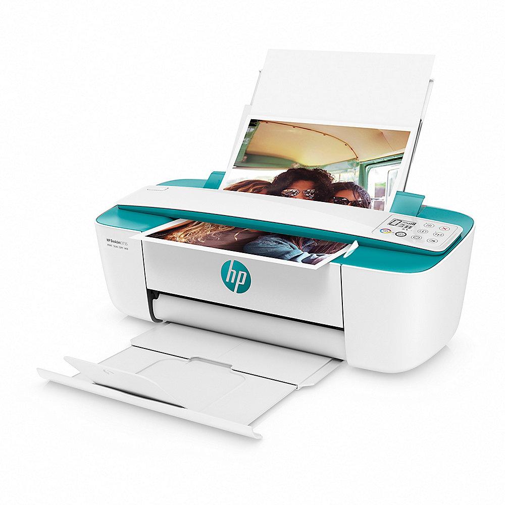 HP DeskJet 3735 grün Tintenstrahl-Multifunktionsdrucker Scanner Kopierer WLAN