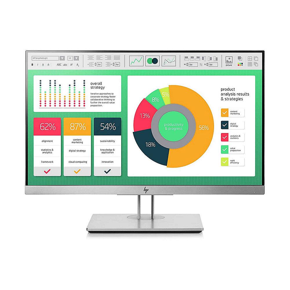 HP EliteDisplay E223 54,6cm (21,5") Office-Monitor 16:9 FullHD VGA/HDMI/DP Pivot