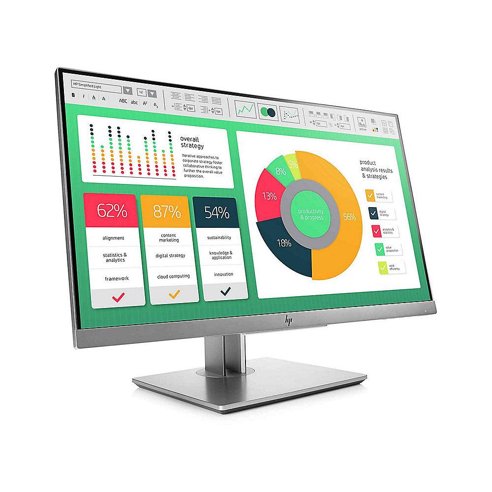 HP EliteDisplay E223 54,6cm (21,5") Office-Monitor 16:9 FullHD VGA/HDMI/DP Pivot