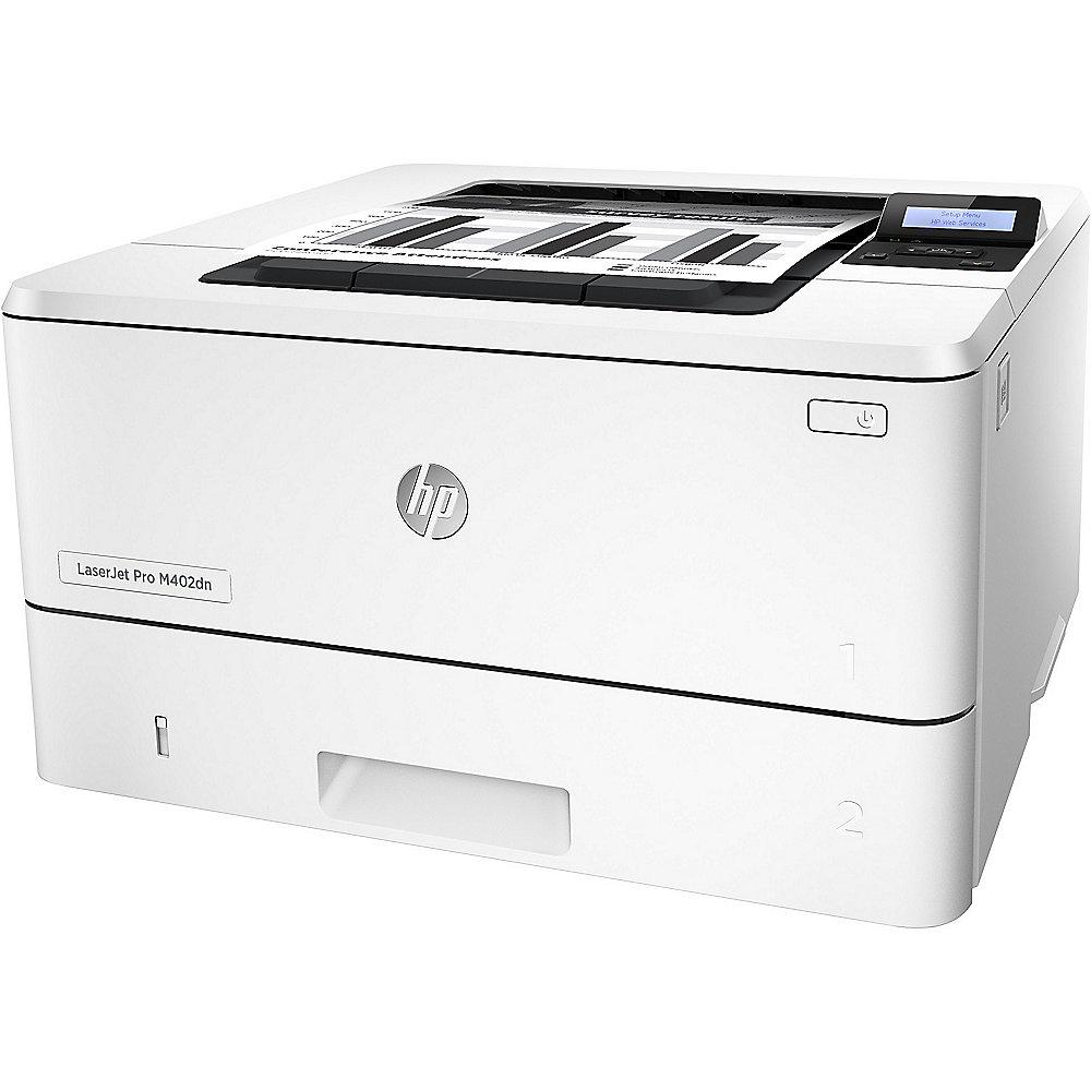 HP LaserJet Pro 400 M402dne S/W-Laserdrucker LAN