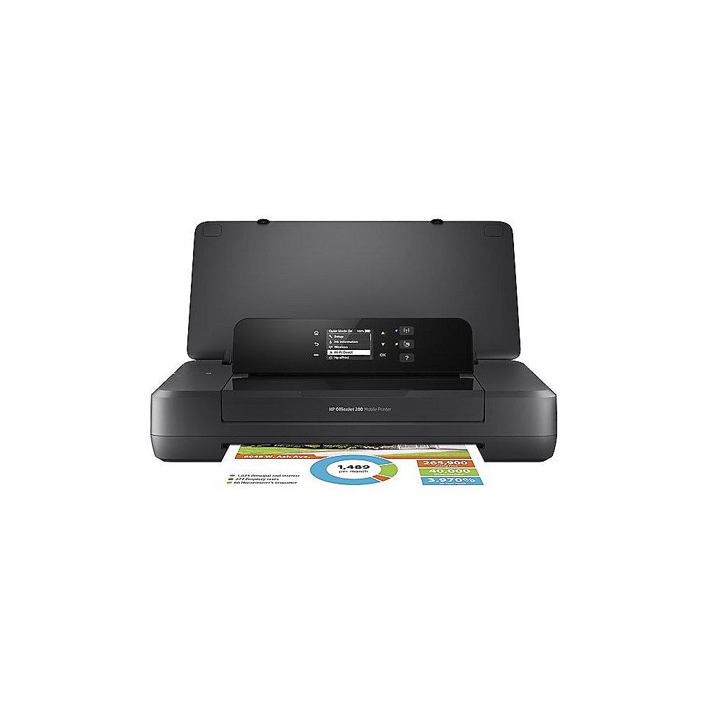 HP OfficeJet 200 mobiler Farb-Tintenstrahldrucker, HP, OfficeJet, 200, mobiler, Farb-Tintenstrahldrucker