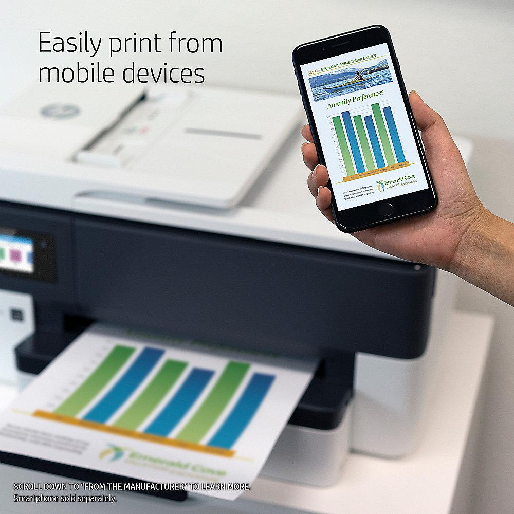 HP OfficeJet Pro 7720 MFG Drucker Scanner Kopierer Fax WLAN A3   20 EUR