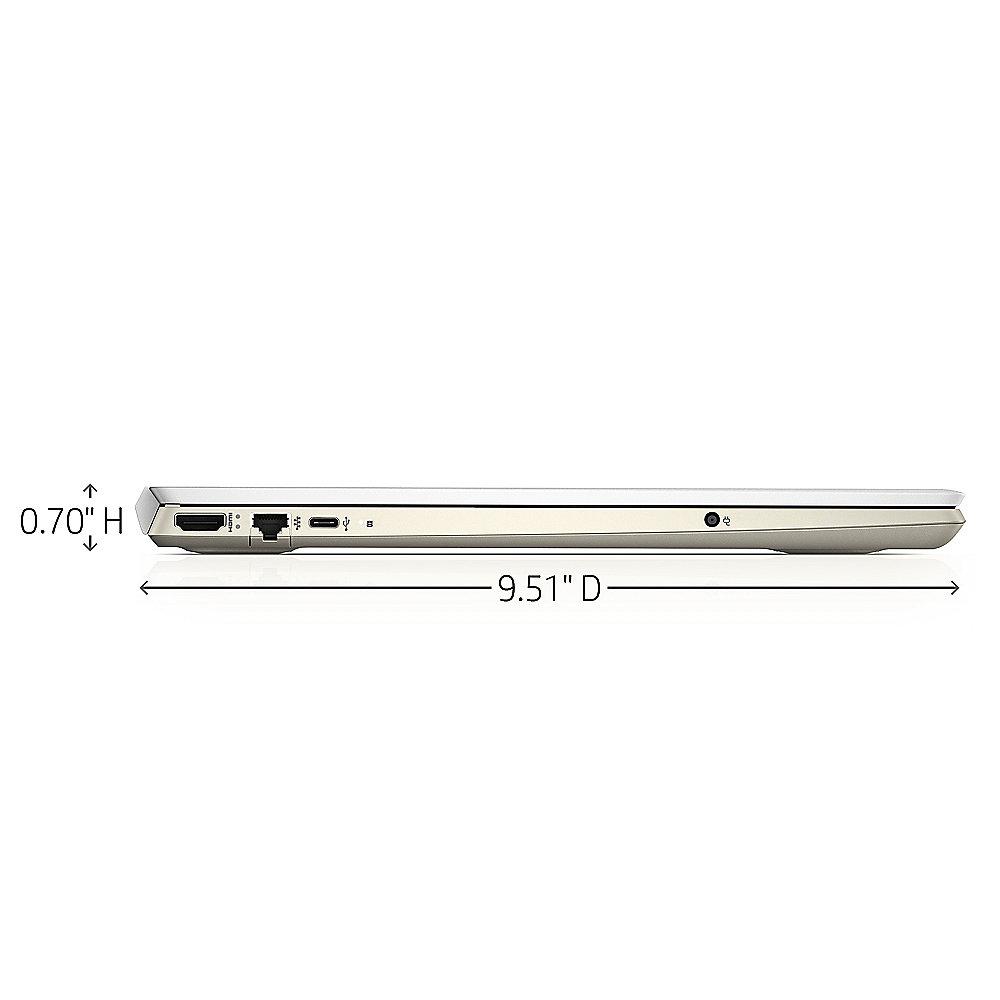 HP Pavilion 15-cs0407ng ceramic white / gold 15" Full HD i3-8130U HDD SSD Win 10