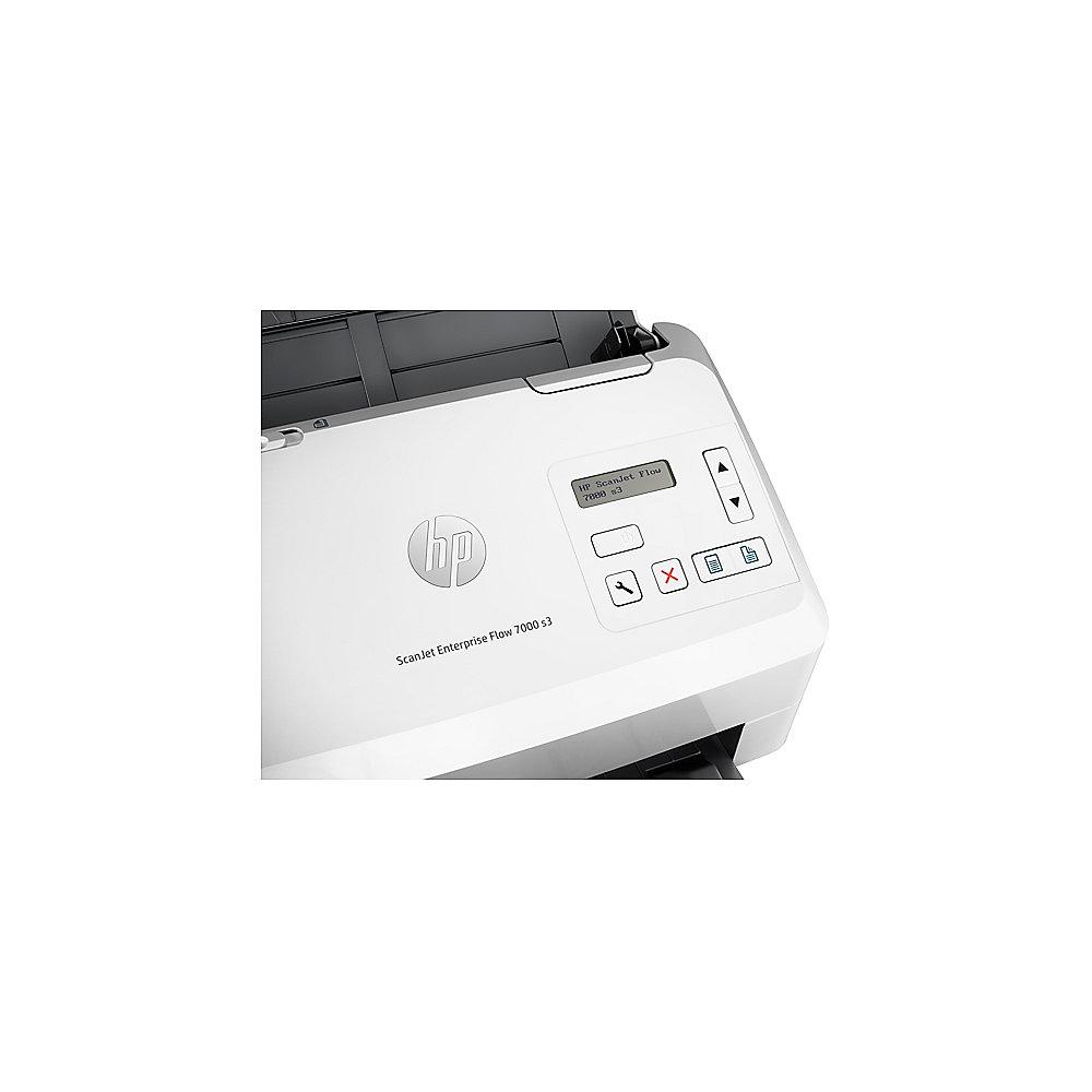 HP ScanJet Enterprise Flow 7000 s3 Dokumentenscanner A4 Duplex USB, HP, ScanJet, Enterprise, Flow, 7000, s3, Dokumentenscanner, A4, Duplex, USB