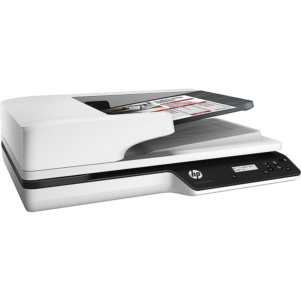 HP Scanjet Pro 3500 f1 Dokumentenscanner ADF Flachbett, HP, Scanjet, Pro, 3500, f1, Dokumentenscanner, ADF, Flachbett