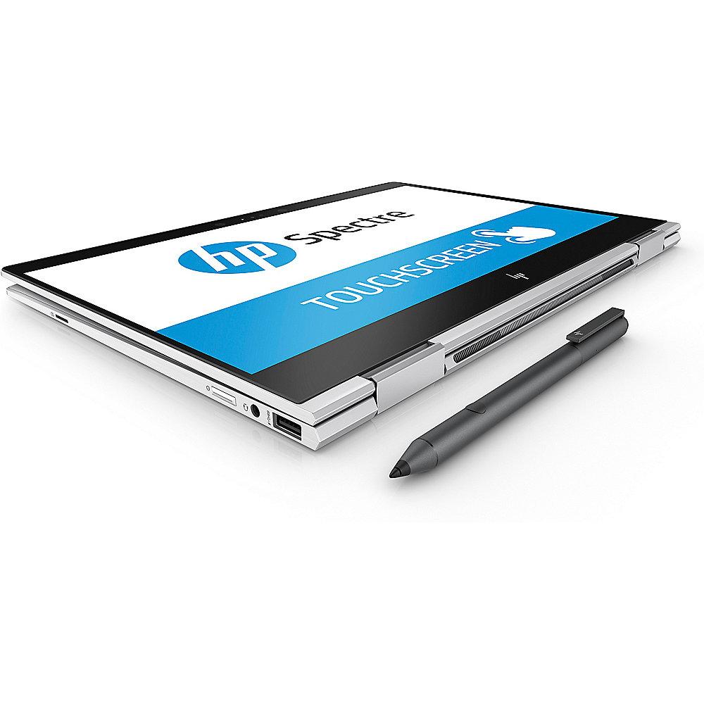 HP Spectre x360 13-ae003ng 2in1 Notebook silber i7-8550U SSD 4K UHD Windows 10