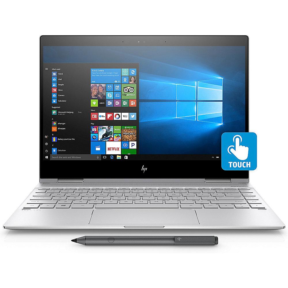 HP Spectre x360 13-ae003ng 2in1 Notebook silber i7-8550U SSD 4K UHD Windows 10