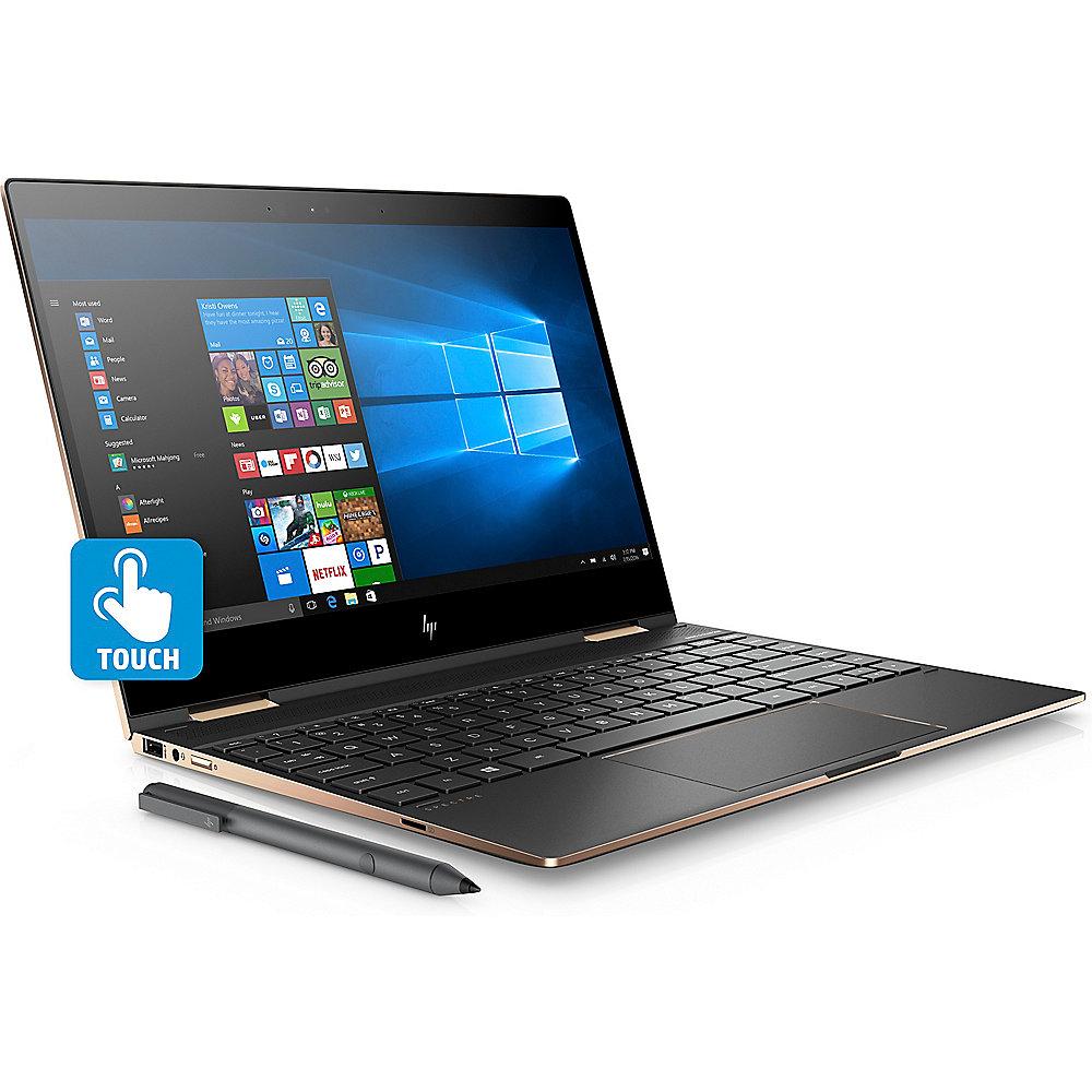 HP Spectre x360 13-ae046ng 2in1 Notebook schwarz i7-8550U SSD 4K UHD Windows 10, HP, Spectre, x360, 13-ae046ng, 2in1, Notebook, schwarz, i7-8550U, SSD, 4K, UHD, Windows, 10