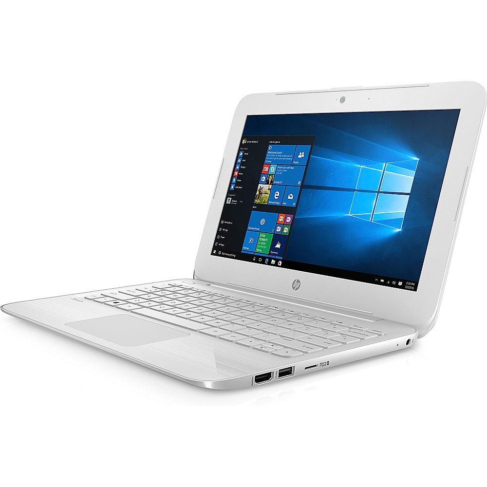HP Stream 11-y001ng Notebook weiss N3060 eMMC matt HD Windows 10 inkl. Office365