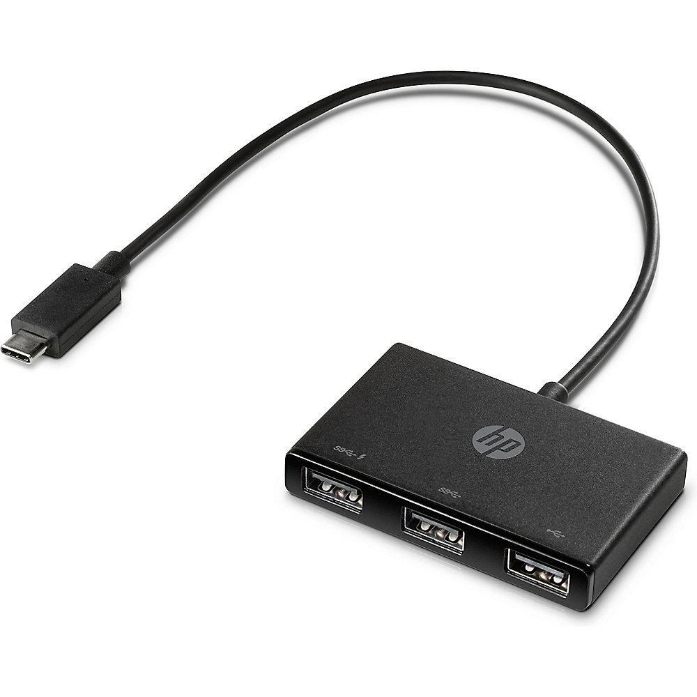 HP USB-C zu USB-A Hub Z6A00AA, HP, USB-C, USB-A, Hub, Z6A00AA