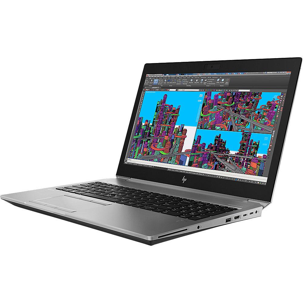 HP zBook 15 G5 Notebook i7-8750H Full HD SSD P1000 Windows 10 Pro