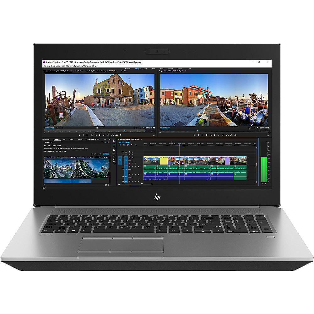 HP zBook 17 G5 4QH18EA Notebook i7-8750H Full HD SSD P1000 Windows 10 Pro