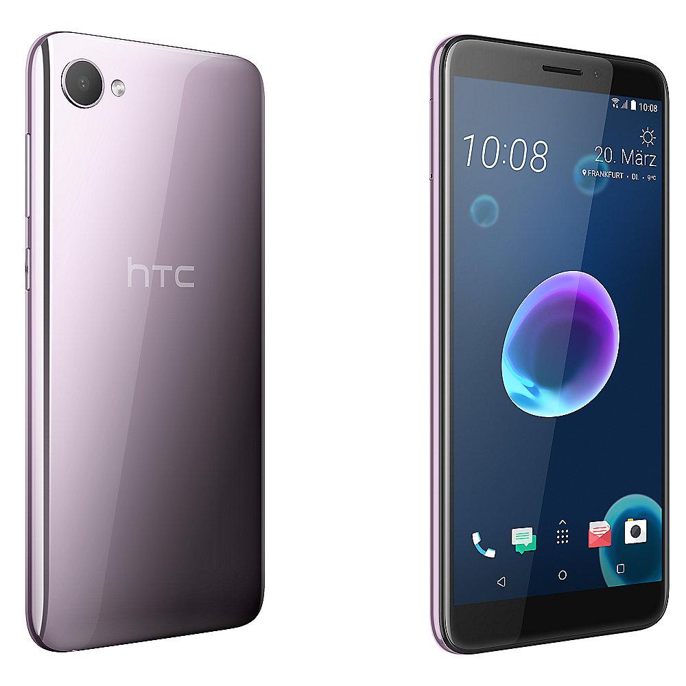 HTC Desire 12 silver purple Dual-SIM Android Smartphone