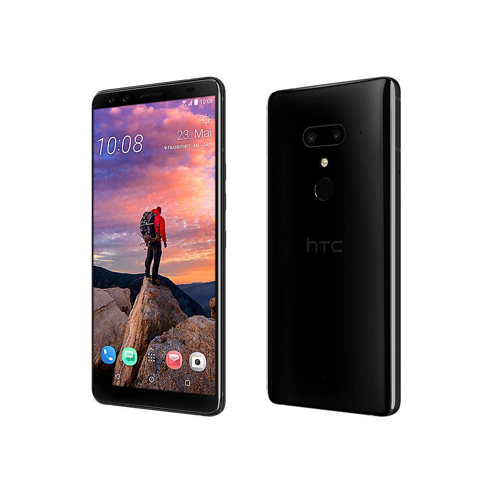 HTC U12  Dual-SIM ceramic black Dual-SIM Android 8 Smartphone, HTC, U12, Dual-SIM, ceramic, black, Dual-SIM, Android, 8, Smartphone